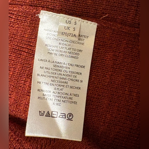 Free People Beach Jaclyn Sweater Set - Burnt Henna Small - Picture 13 of 13